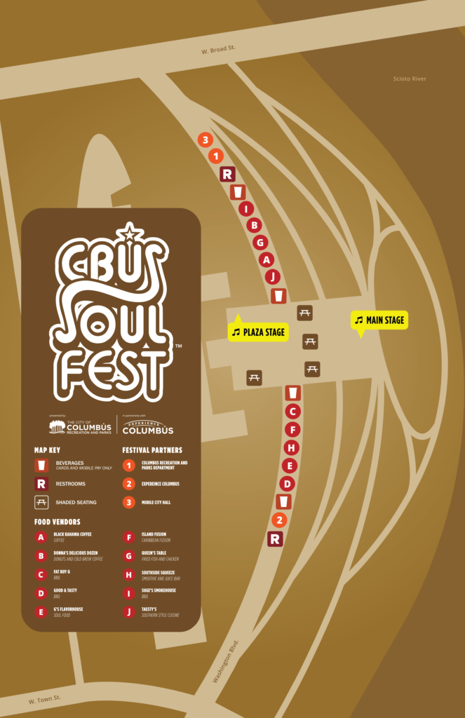 Festival Map Scioto Mile